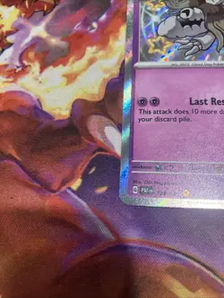 Houndstone 168/091 SV: Paldean Fates Shiny Rare Pokemon TCG Card NM - Image 2