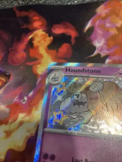 Houndstone 168/091 SV: Paldean Fates Shiny Rare Pokemon TCG Card NM - Image 5