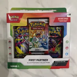 Pokemon TCG First Partner Illustration Collection Series 1 Promo Box 2021 - Image 1