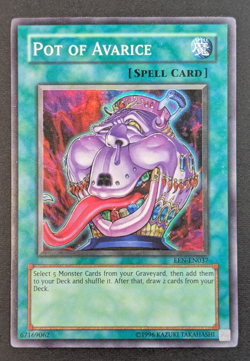 Yugioh TCG - 1x Pot of Avarice - EEN-EN037 - MP - Unlimited - Elemental Energy - Image 1