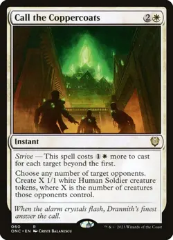 Call the Coppercoats Phyrexia: All Will Be One Commander NM MTG - Image 1