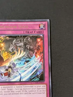 Yugioh TCG - 1x Dimension Slice - GAOV-EN076 - NM - Unlimited Edition - Rare - Image 5