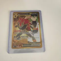 Pokemon TCG Journey Together N's Zoroark EX Card 189/159 Gold - Image 3