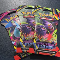 Pokemon Phantasmal Flames Blister/Coin Pack Cottonee Promo + 3 PF boosters - Image 4