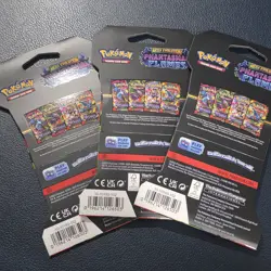 Pokemon Phantasmal Flames Blister/Coin Pack Cottonee Promo + 3 PF boosters - Image 5