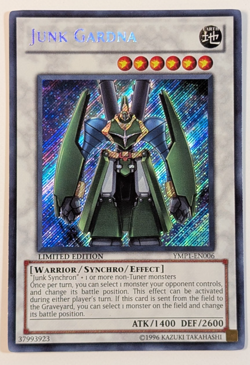 Yugioh TCG - 1x Junk Gardna - YMP1-EN006 - NM - Limited Edition - Secret Rare - Image 1
