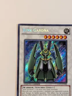Yugioh TCG - 1x Junk Gardna - YMP1-EN006 - NM - Limited Edition - Secret Rare - Image 3