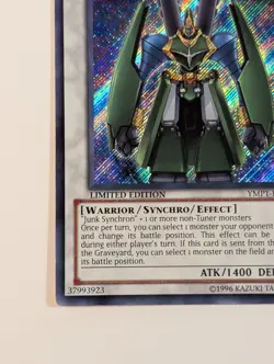 Yugioh TCG - 1x Junk Gardna - YMP1-EN006 - NM - Limited Edition - Secret Rare - Image 5