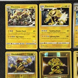 14x Pokemon Card Electabuzz & Electivire Bundle (No duplicate) Near Mint (C) - Image 2