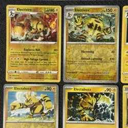 14x Pokemon Tcg Electabuzz & Electivire Bundle Mixed set (No duplicate) NM (A) - Image 2