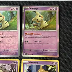 9x Pokemon Card Mimikyu Bundle Mixed set (No duplicate) Near Mint - Image 4