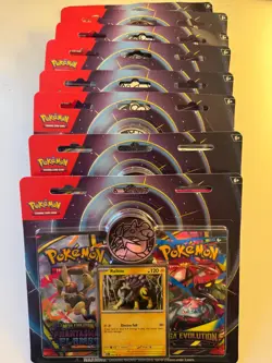 8 UNITS - POKEMON TCG MEGA EVOLUTION-PHANTASMAL FLAMES - 2 PACK BLISTER (Raikou) - Image 2