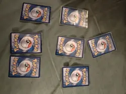 Pokemon TCG Korean 7 card bundle with gold card - Image 2