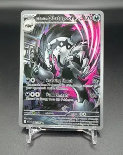 Pokemon TCG Ascended Heroes Galarian Obstagoon 245/217 Secret Rare Holo EN - Image 1