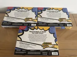 3x Pokemon TCG Ascended Heroes Mega Feraligatr Ex Box - Brand New & Sealed - Image 2