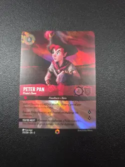 Peter Pan - Pirate's Bane (Enchanted) 215/204 Into the Inklands Holo - Image 1