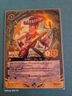 Woody - Jungle Guide (Store Championship Participant) 53 Non Foil Lorcana Promo - Image 1