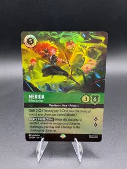 Merida Gifted Archer 213/204 Epic Lorcana Wilds Unknown - Image 1