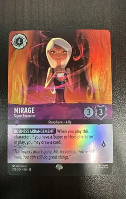 Mirage - Super Recruiter (Epic) 208/204 Wilds Unknown Holo - Image 1