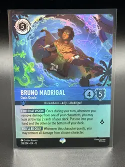 Bruno Madrigal - Oasis Oracle Epic Lorcana Wilds Unknown - Image 5