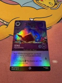 Genie - Magical Researcher (Epic) 210/204 Winterspell Holo - Image 1