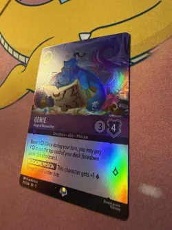 Genie - Magical Researcher (Epic) 210/204 Winterspell Holo - Image 2