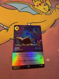 Genie - Magical Researcher (Epic) 210/204 Winterspell Holo - Image 3