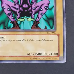 Yugioh TCG - 2x Mystic Clown - SDK-018 - Unlimited - MP - Vintage Common - 2002 - Image 3