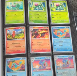 Pokemon TCG Scarlet & Violet 151 Mixed Card Lot Bulbasaur Reverse Holo - Image 1
