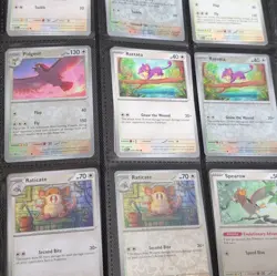 Pokemon TCG Scarlet & Violet 151 Mixed Card Lot Bulbasaur Reverse Holo - Image 3