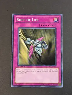 Yugioh TCG - 1x Rope of Life - 5DS3-EN033 - LP/NM - 1st Edition Common - 2010 - Image 5