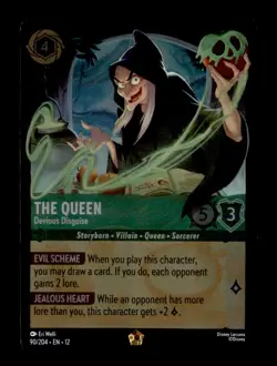 The Queen - Devious Disguise Legendary Wilds Unknown 90/204 NM - Image 1