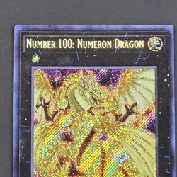 Yugioh TCG - 3x Number 100: Numeron Dragon - BLCR-EN084 - NM - 1st Edition 2022 - Image 5