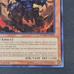 Yugioh TCG - Cir Malebranche of the Burning Abyss - DUEA-EN084 - 1st - 2014 - NM - Image 4