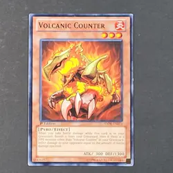 Yugioh TCG- Volcanic Counter - SDOK-EN014 - LP - 1st Ed- Onslaught of Fire 2013 - Image 2