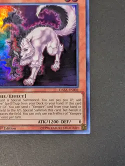 Yugioh - 1x Vampire Retainer - DASA-EN002 - NM/LP - 1st Edition, Super Rare 2018 - Image 4