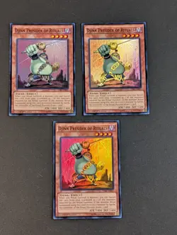 Yugioh TCG - 3x Djinn Presider of Rituals - THSF-EN037 - NM/LP - Super Rare 2015 - Image 2