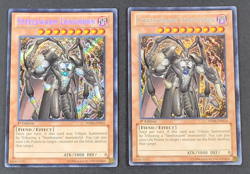 Yugioh TCG - 2x Steelswarm Longhorn - HA06-EN016 - 1st - Secret Rare LP/NM 2012 - Image 1