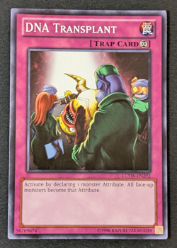 Yugioh TCG - 1x DNA Transplant - LCYW-EN292 - NM - Unlimited Edition Common 2012 - Image 1