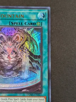 Yugioh TCG - 1x Runick Fountain - TAMA-EN027 - NM - 1st Edition - Ultra Rare - Image 4