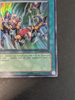 Yugioh TCG - 1x Ruthless Denial - DP04-EN024 - NM/LP - Super Rare - 2007 Unlim. - Image 3