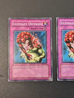 Yugioh TCG - 2x Ultimate Offering - SDY-050 - NM/LP - Unlimited - Vintage 2002 - Image 3