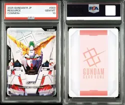 PSA 10 Resource Gundam Common+ R-003 2025 Gundam Card Game Japanese GEM MT - Image 1