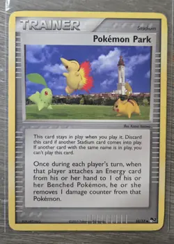 Pokemon Park 10/17 Non-Holo Pop 2 Series Promo Card Near Mint Condition - Image 1