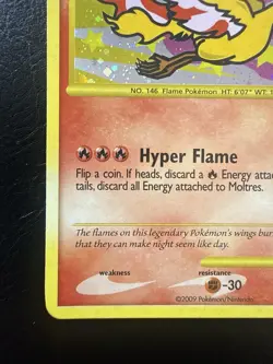 Pokemon TCG Moltres LV.33 149/147 Supreme Victors Secret Rare Holo Card SWIRL! - Image 5