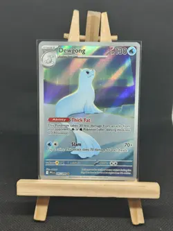 Pokemon TCG - Phantasmal Flames - Dewgong - Illustration Rare - 097/094 - Image 1