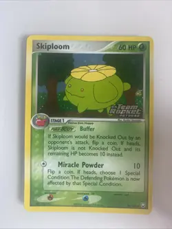 Skiploom 49/109 Reverse Stamped Holo Team Rocket Returns Pokemon Card - Image 1