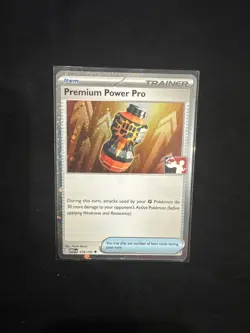 Pokemon TCG - Premium Power Pro 124/132 Prize Pack Play Stamped Holo NM - Image 1