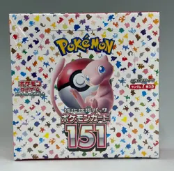 Pokemon Card Game 151 Scarlet & Violet Booster Box sv2a TCG Japanese NEW Sealed - Image 1