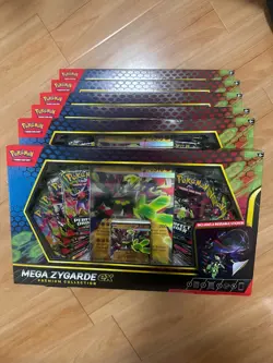 POKEMON TCG 6 X BRAND NEW FACTORY SEALED MEGA ZYGARDE EX PREMIUM COLLECTION - Image 2